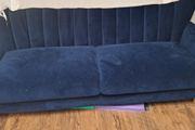 sofa 2 velvet seater