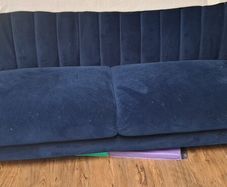 sofa 2 velvet seater