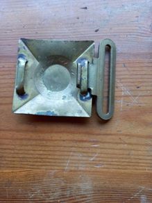 irish  army  belt  buckle