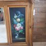 Antique mirror with 2 pictures Image 4