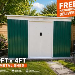 Metal shed 9ft x 4ft