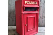 Post Box Small Cast Iron Red Insert CH R MB10 R