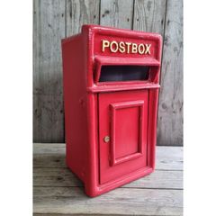 Post Box Small Cast Iron Red Insert CH R MB10 R