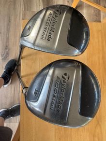Taylormade 200 Steel 3 and 5 Wood