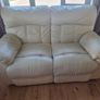 3 & 2 Seater leather couch Image 3