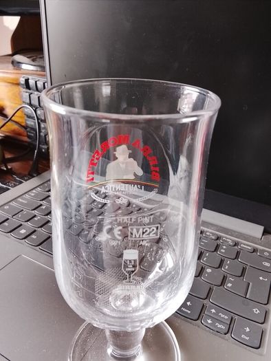 Morreti beer glasses