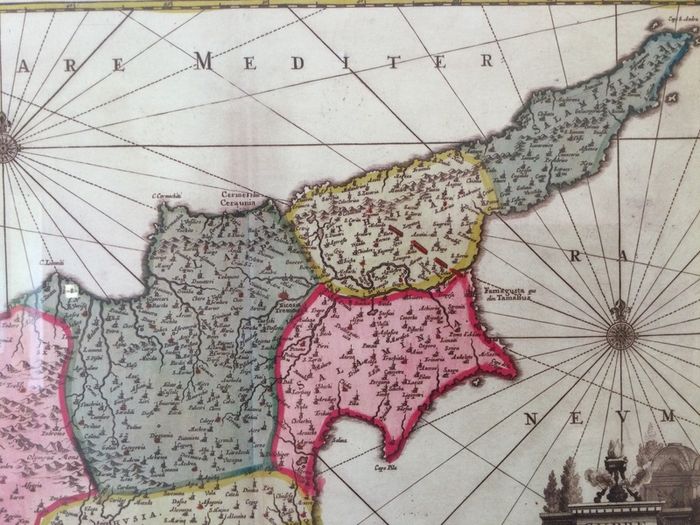 Art - Vintage Style Map,