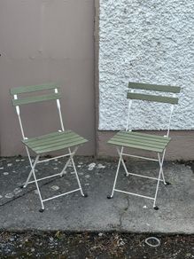 Ikea Tarno Outdoor Garden Chairs Set Green