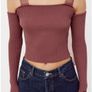 Zara knit top with contrast straps New size Large Image 4