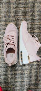 Sketchers blush pink chunky trainers