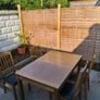 Extendable Dining table + 4 chairs Image 2