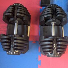 gym equipment - barbell - squat rack - dumbbells