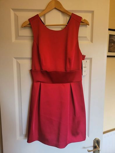 Stunning Red Zara Occasion Dress (New)