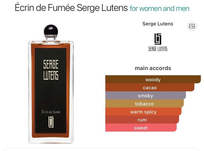 Serge Lutens Ecrin de Fumee Discovery Samples