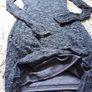 Navy Lace Pencil Dress.Size 8 Image 4