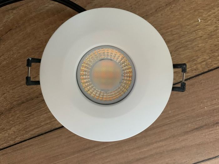 LED recessed downlight white