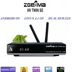 New - Zgemma H9 Twin Se - New