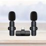 K60 Wireless Lavalier Microphone | Clip-On Mic for iPhone & Android USB-C - 08311 Image 2