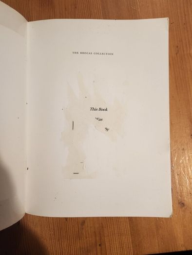The Brocas Collection. An Illustrated Selective Catalogue 0f Original Watercolours, Prints, And Drawings In The National Museum Of Ireland.  By Patricia Butler. First Edition Large Volume Paperback In Good Condition.