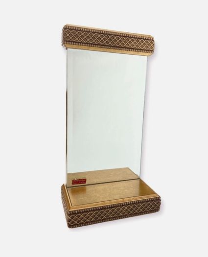 Gold Frame Mirror 42cm x 23cm