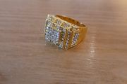 New gold plated ring