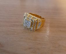 New gold plated ring