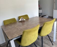 Kitchen dining table and four chairs