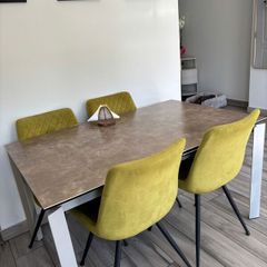Kitchen dining table and four chairs