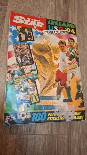 Ireland USA 94 Sticker Collection Book
