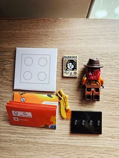 lego col29-4 monster hunter, collectible seriea 29