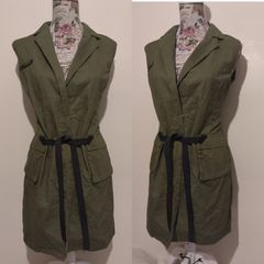 Prettylittlethings Green Dress, New With Tags