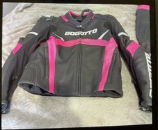 Ladies motorcycle leather suit