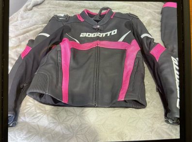 Ladies motorcycle leather suit