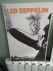 Led Zeppelin canvas poster
