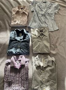 Woman's shirts blouses tops GAP NEXT long sleeve size S bundle