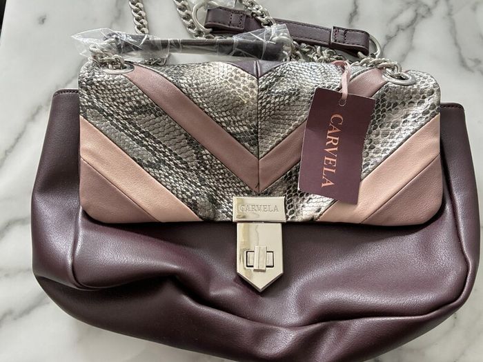 Brand-new Ladies Burgundy Handbag from Carvela