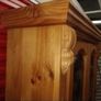 Solid wood Display Cabinet/ Book Case with double doors, shelves and storage. Image 10