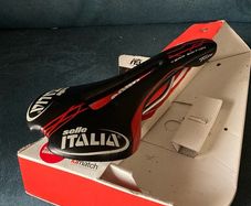 Selle Italia titanium racing bike saddle