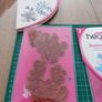 Heartfelt stamps and dies set- blushing rose swirls Image 2