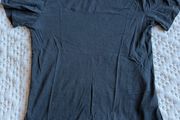 H&amp;M silk blend black T-shirt