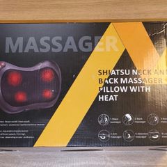 Massager pillow with heat