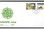 1988 Ireland Europa Transport &amp; Communication Commemorative Stamps An Post First Day Cover (FDC)