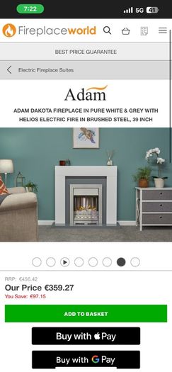 Adam dakota fireplace