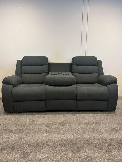 MESSIVE SALE ON RECLINER COUCHES.Drop down cupholders with  wireless chargers and USB ports. Corner Couches and 3+2 sets instock