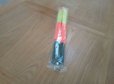 Pair of Soccer Referees Flags (New)