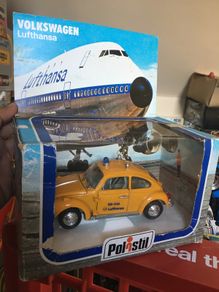 Volkswagen Beetle Lufthansa Year 1978 Rare Polistil