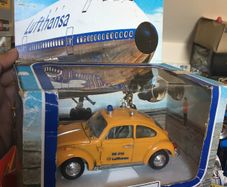 Volkswagen Beetle Lufthansa Year 1978 Rare Polistil