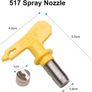 Wagner Airless Paint Sprayer with Anti-Splash Baffle 517 Tip and Tip Seal, Universal Spray Guide Accessory Tool Image 8