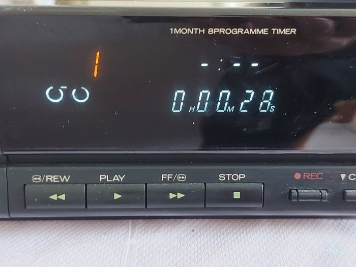 Mitsubishi Video Cassette Recorder Model HS-E10, With remote control, and working perfect, in excellent condition