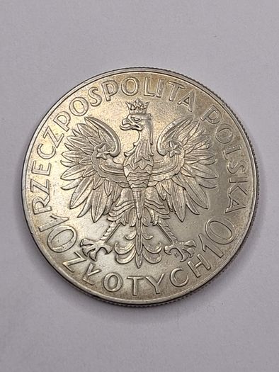 Asking price 870 euro. Poland 10 zlotych 1933, Traugutt, mint